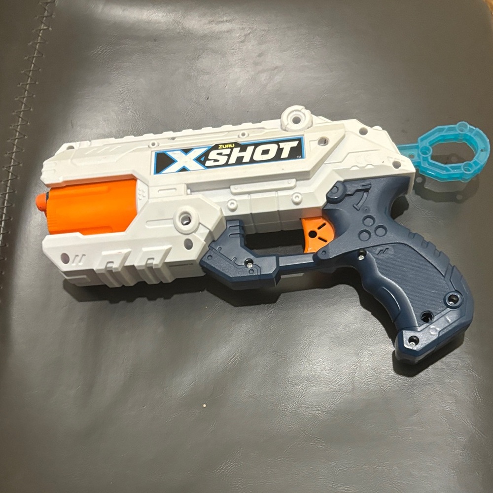 Action Blaster - White, Blue, and Orange
